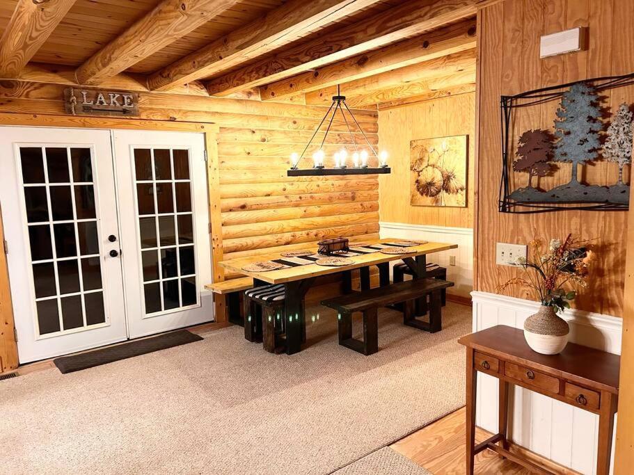 One Of A Kind Rustic Log Cabin Near Bryce Resort - Large Game Room - Fire Pit - Large Deck - Bbq Basye Exterior foto
