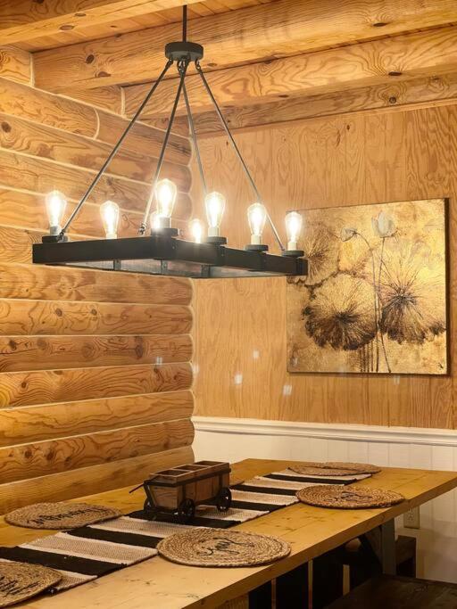 One Of A Kind Rustic Log Cabin Near Bryce Resort - Large Game Room - Fire Pit - Large Deck - Bbq Basye Exterior foto